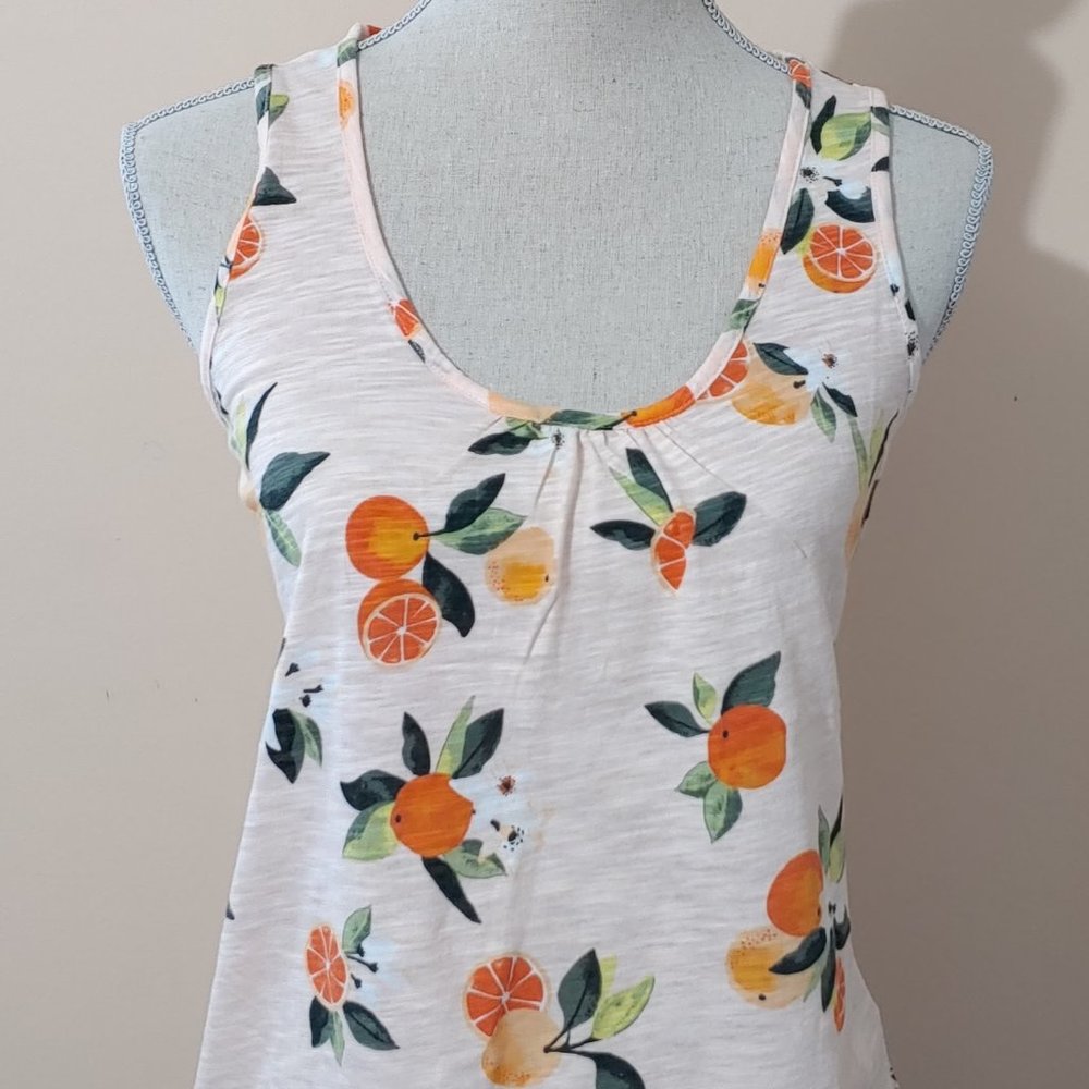 Reitman’s Oranges Scoop Neck Tank M NWT
